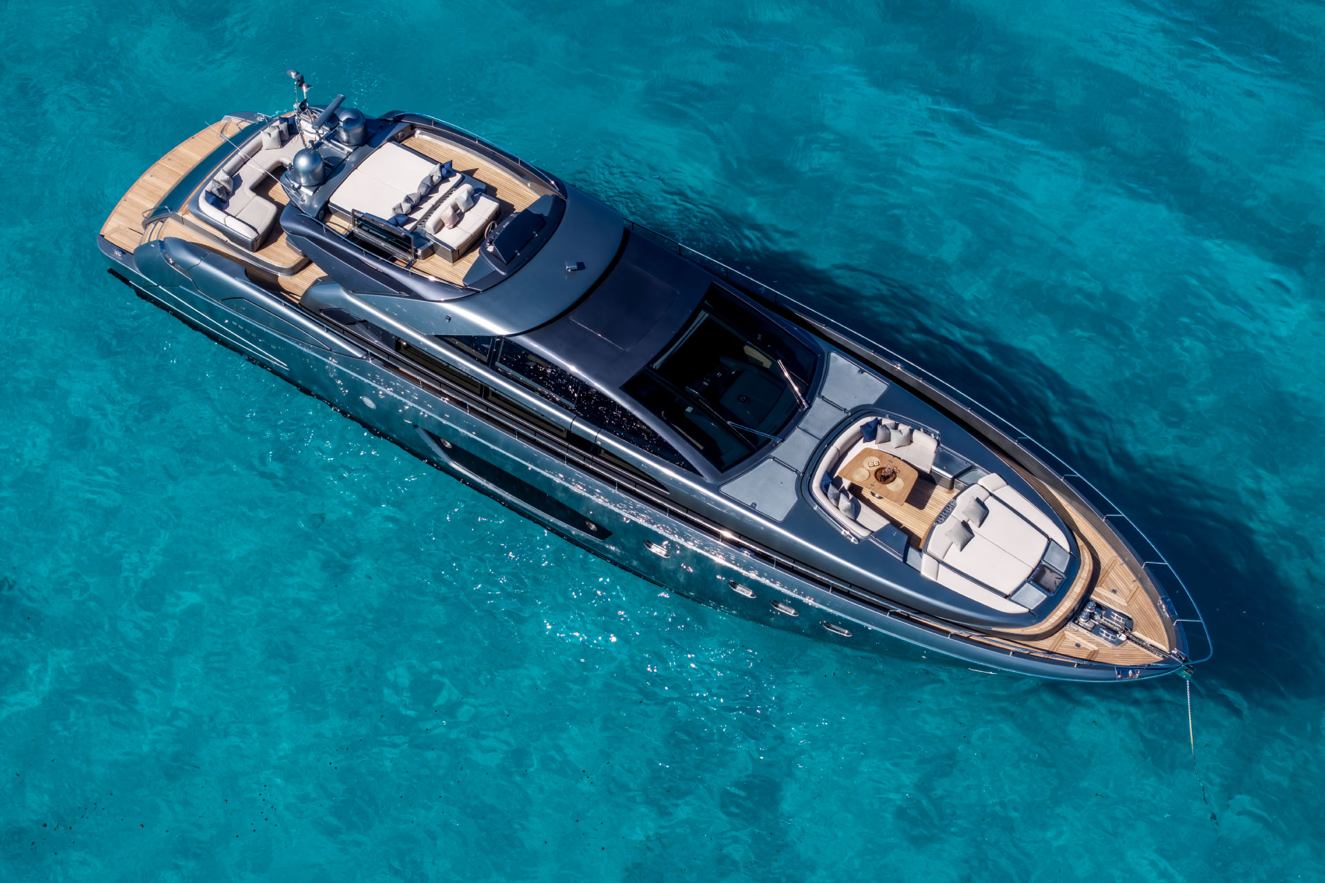 riva 86 Tanit luxury yacht day charter overnight charter weekly charter ibiza and Formentera